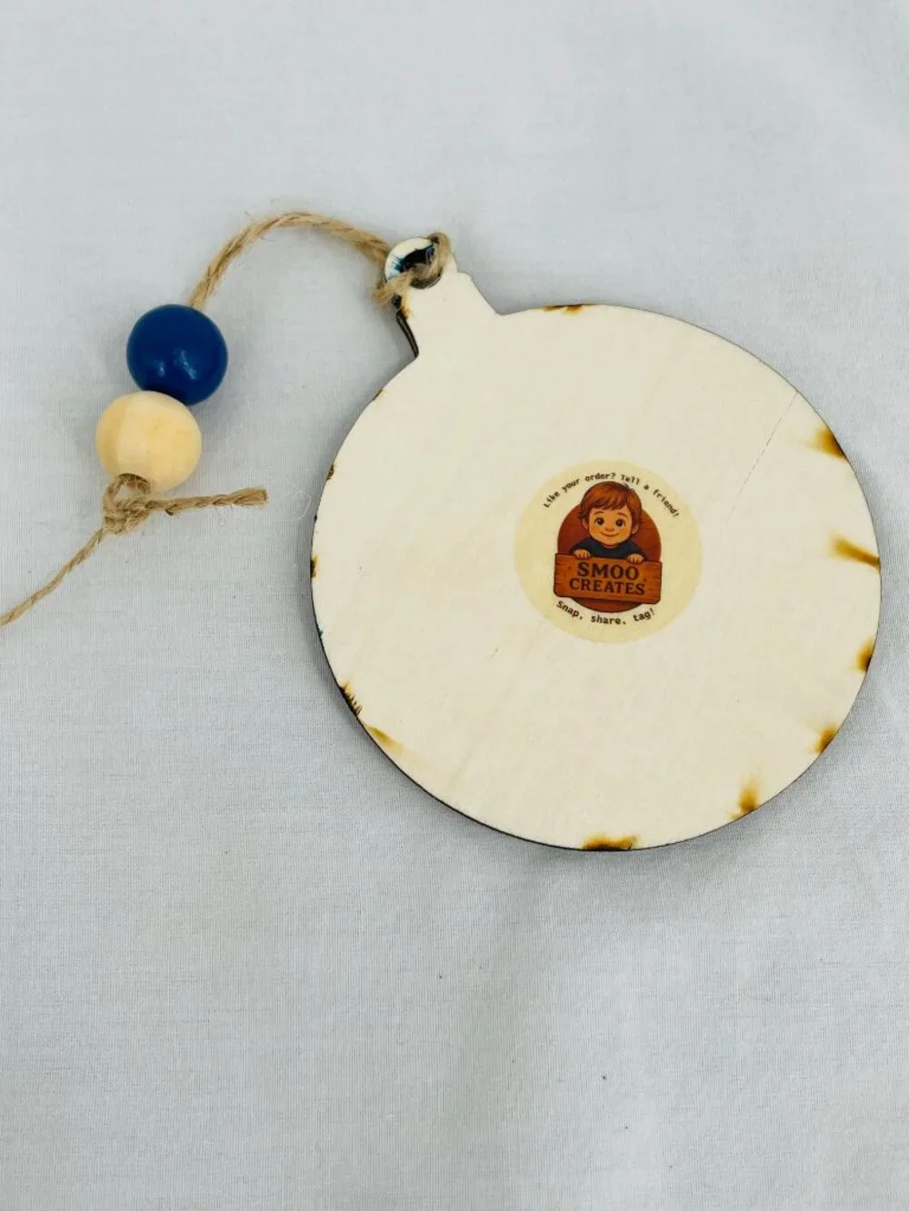 Smoo Creates Angel Christmas Ornament